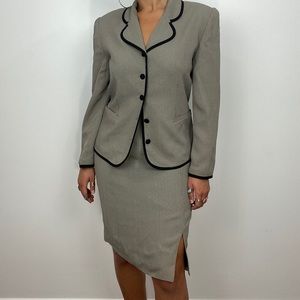 vintage blazer suit set